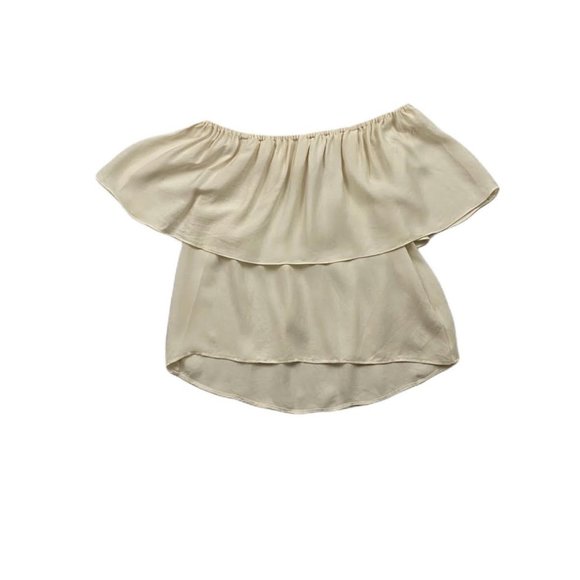 Rebecca Minkoff Off-The-Shoulder Crop Top